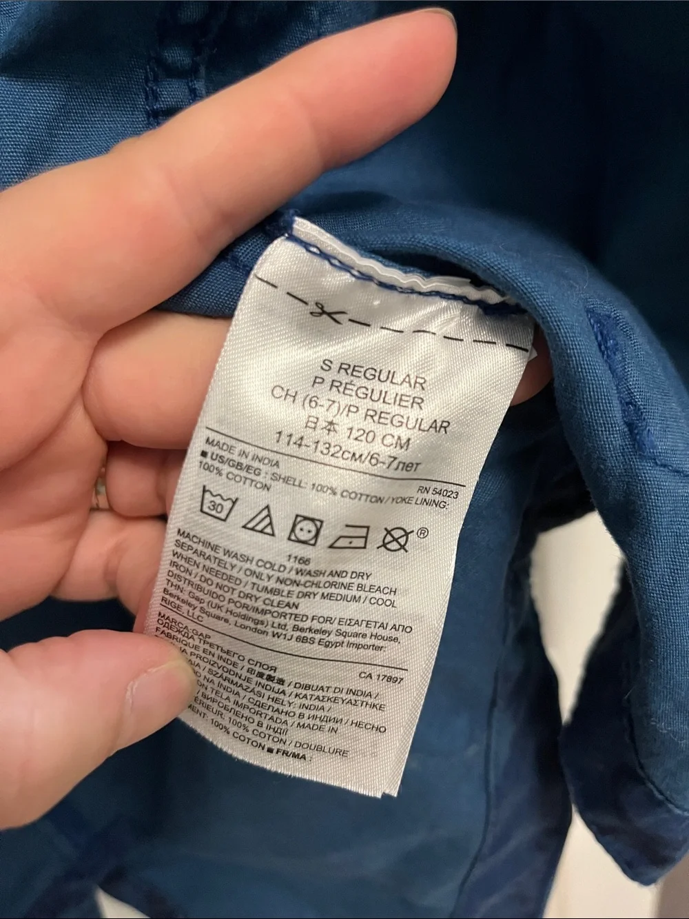 GAP Navy Blue Kids' Jacket